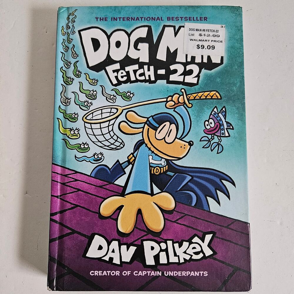 Dog man : Fetch -22 Book By Dav Pilkey Digital Adventure Graphic Novel Comic